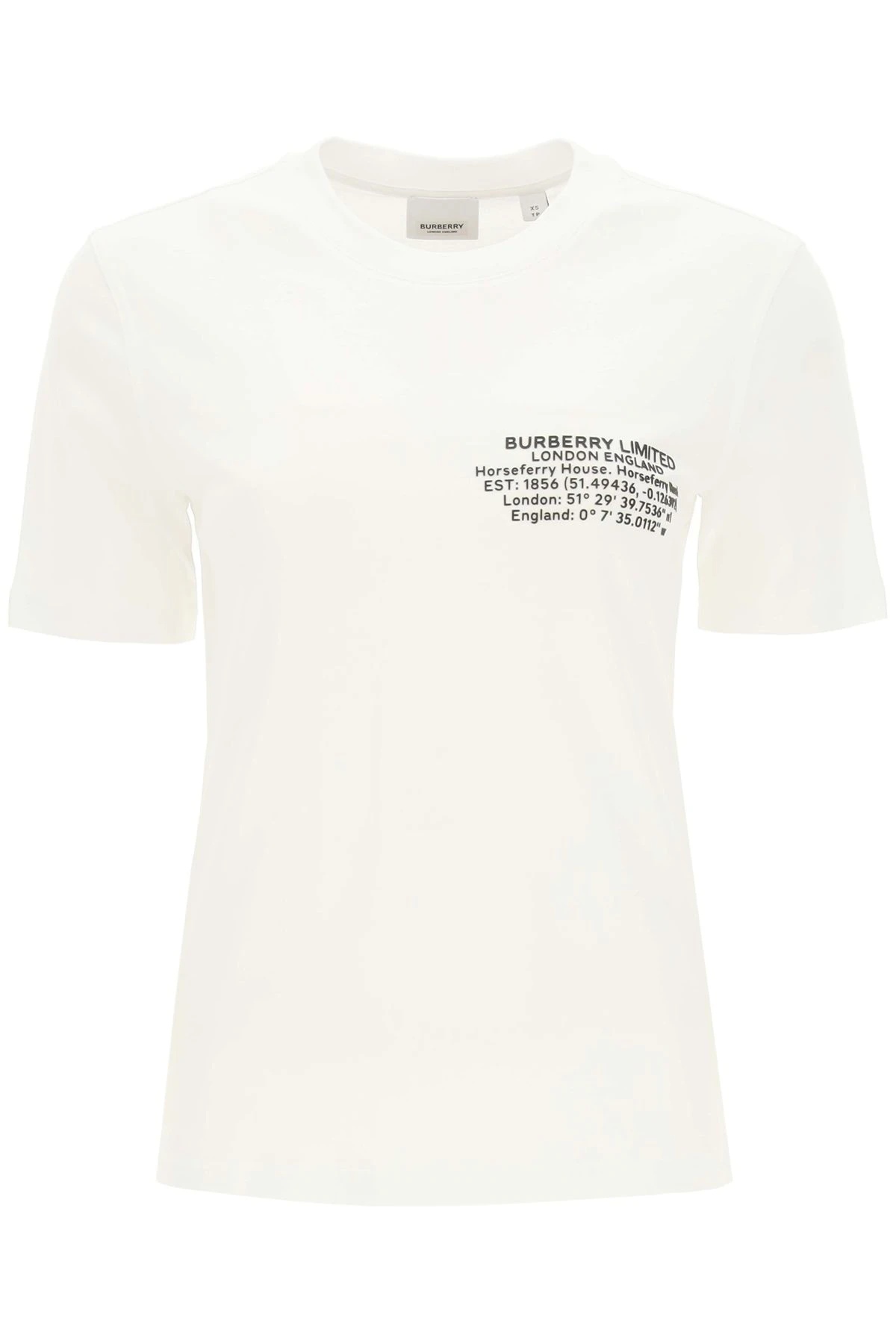 JEMMA T-SHIRT WITH COORDINATES PRINT - 1