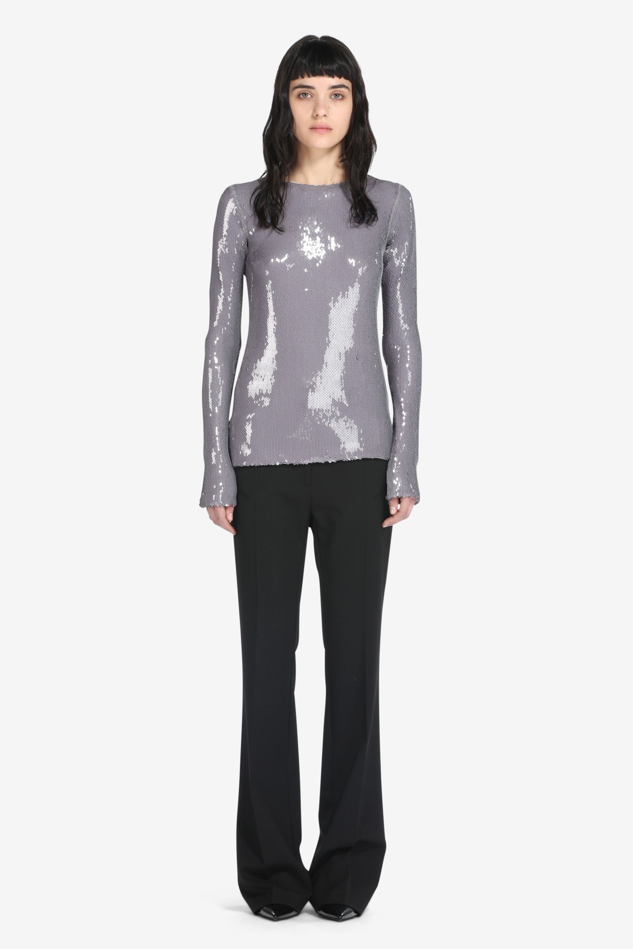 SEQUIN-EMBELLISHED TOP - 4