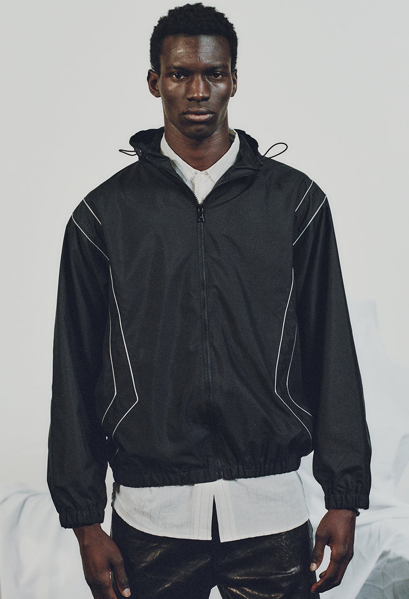 John Elliott PANELED NYLON ANORAK outlook