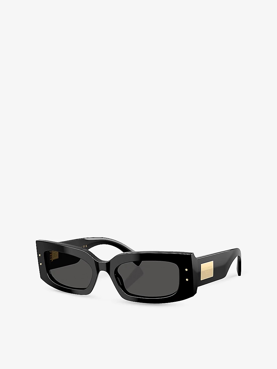 DG4479 Rectangle-Frame Acetate Sunglasses - 2