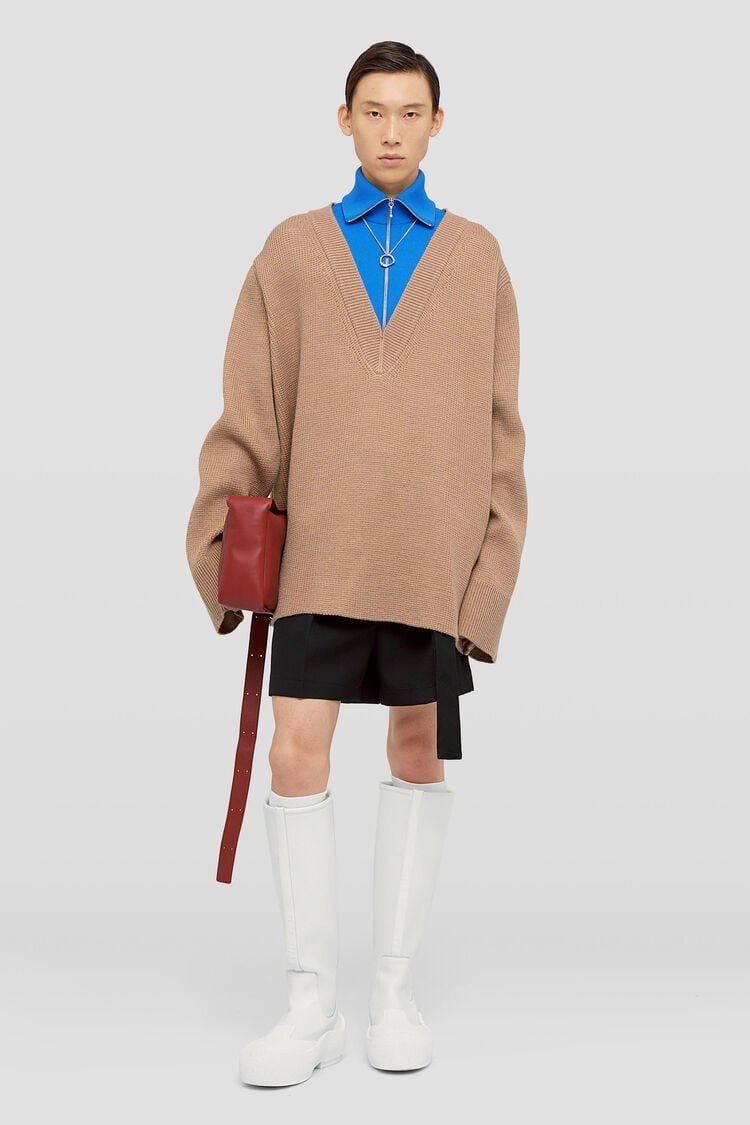 High-Neck Sweater - 2