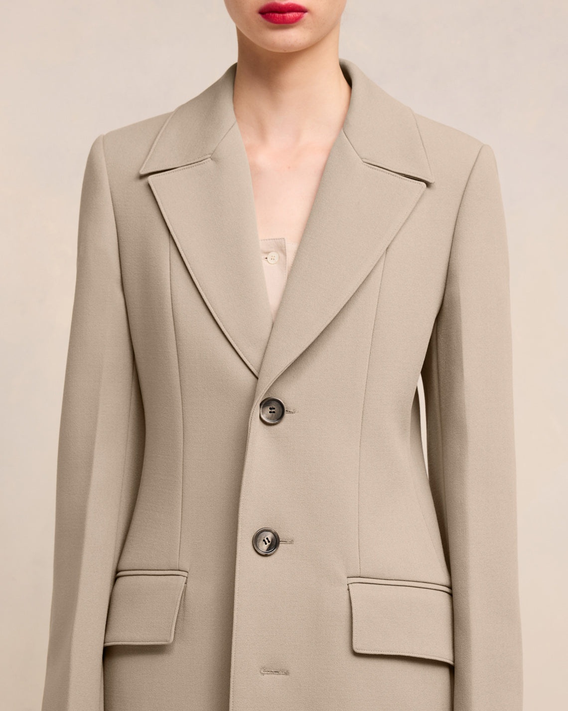 THREE BUTTONS JACKET - 4