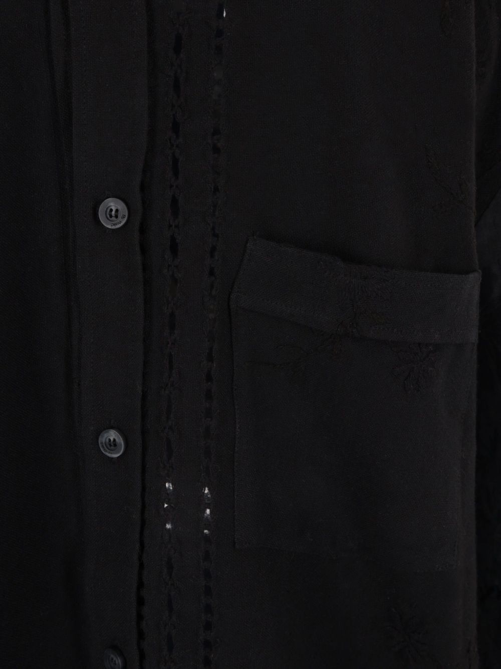 embroidered eyelet shirt - 3