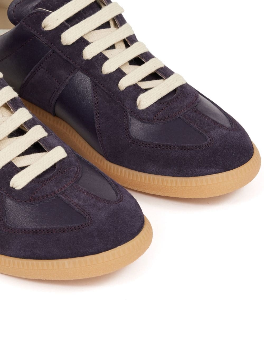 Replica leather sneakers - 5