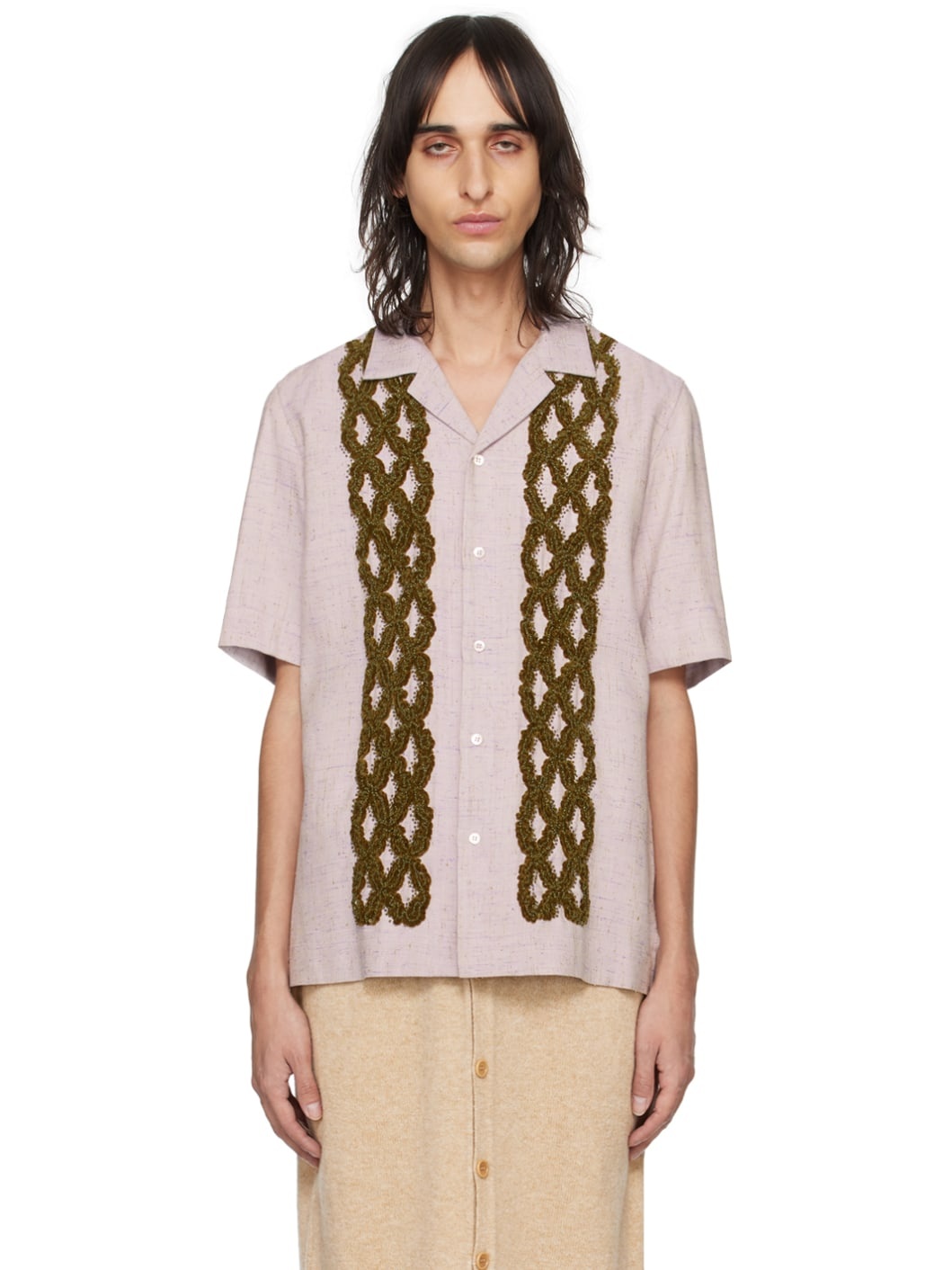 Purple Detail Shirt - 1