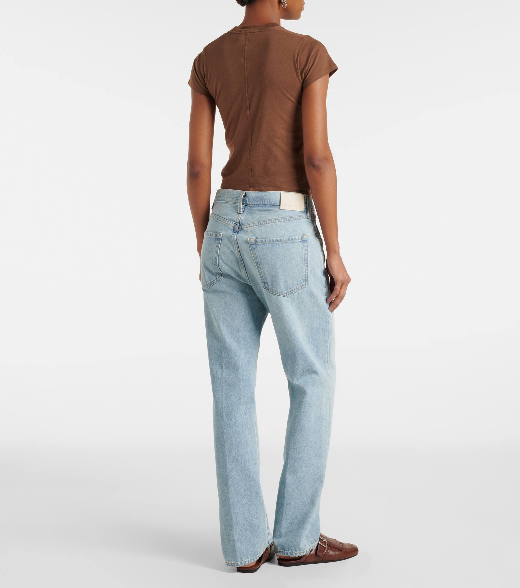 Baretta high-rise straight jeans - 3