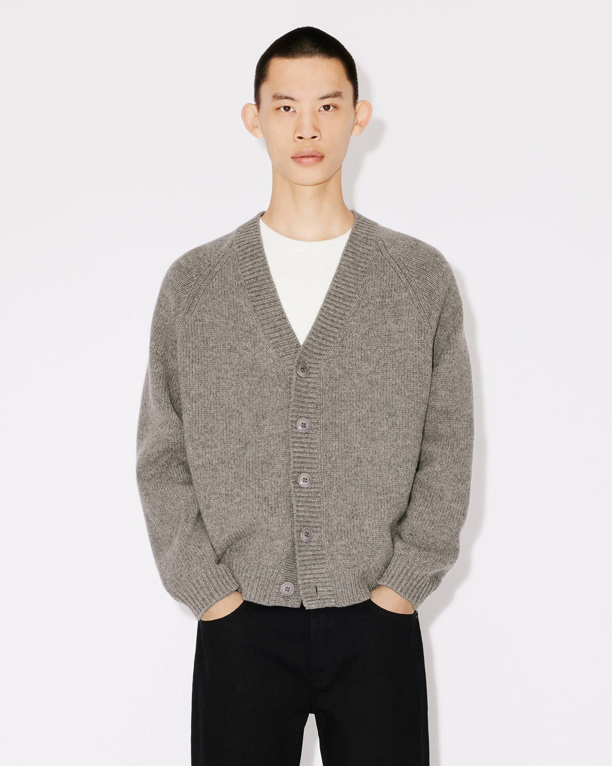 KENZO KENZO Target cardigan made from RWS-wool mix | REVERSIBLE