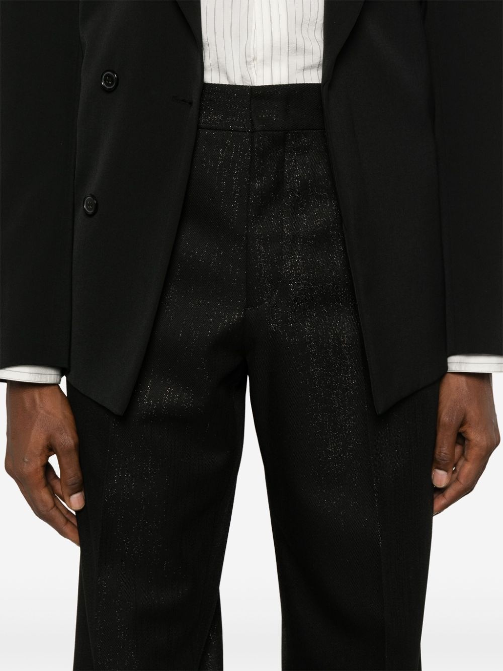 lamé trousers - 5
