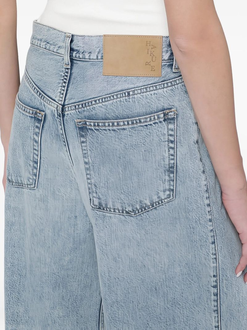 Haikure Whiskering-effect Jeans 3