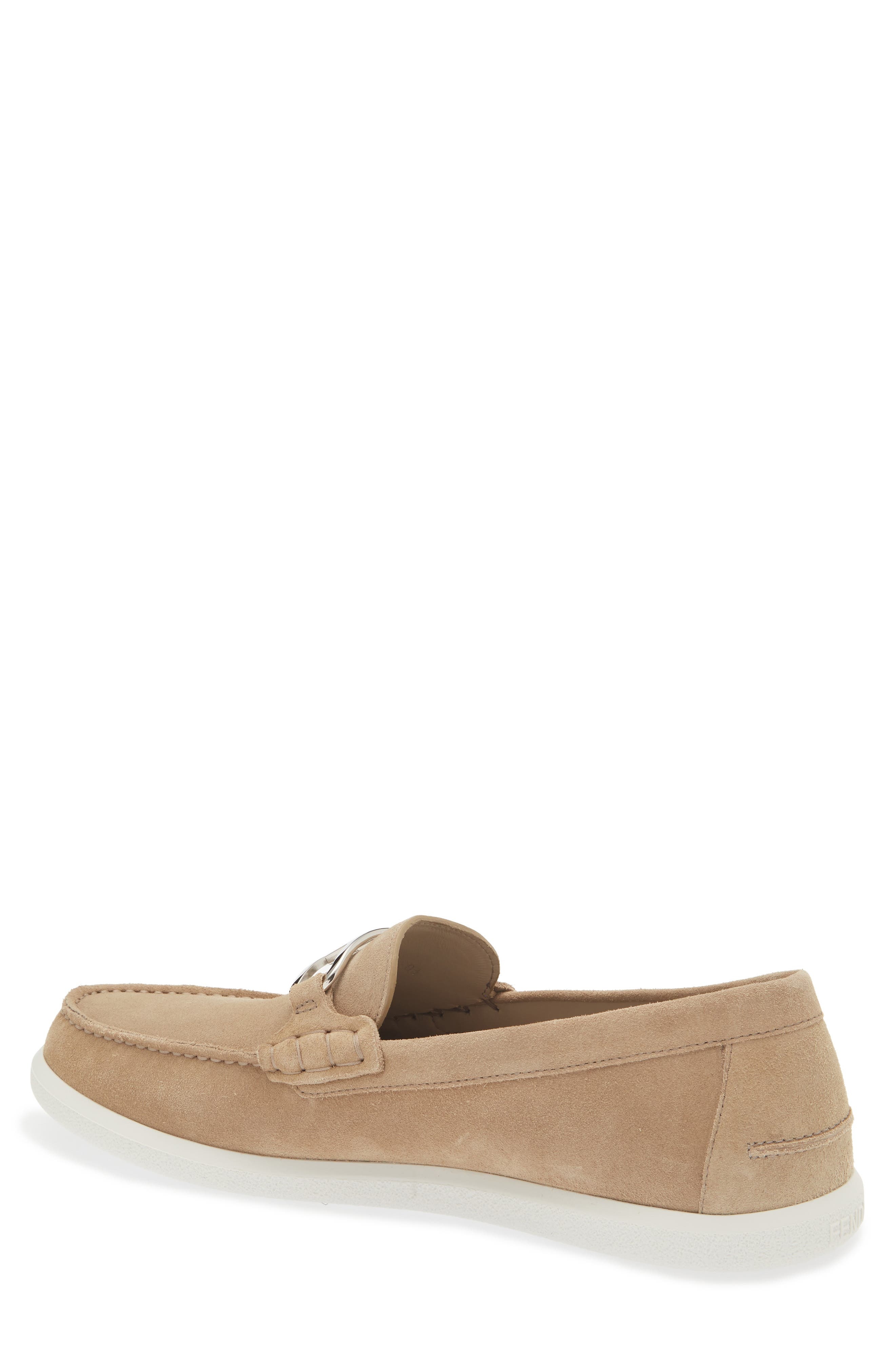 Fendi O'Lock Loafer in F0F9J Biscuit at Nordstrom - 2
