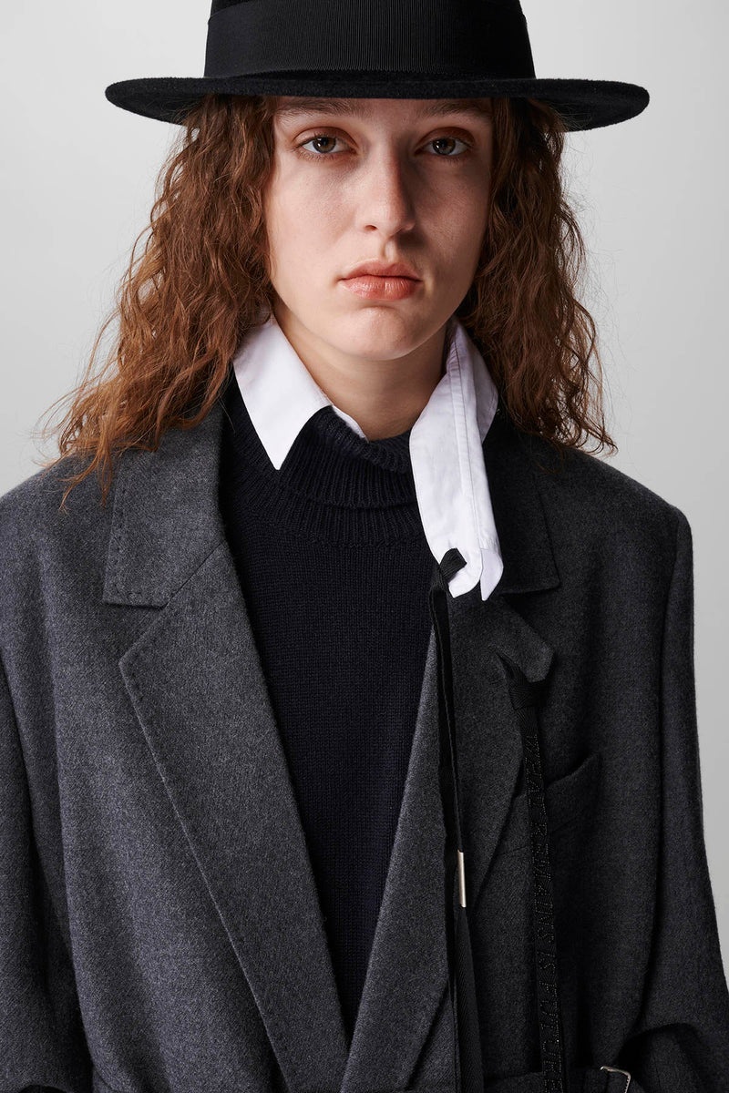 Karin Long High Comfort Coat Brushed Wool - 5