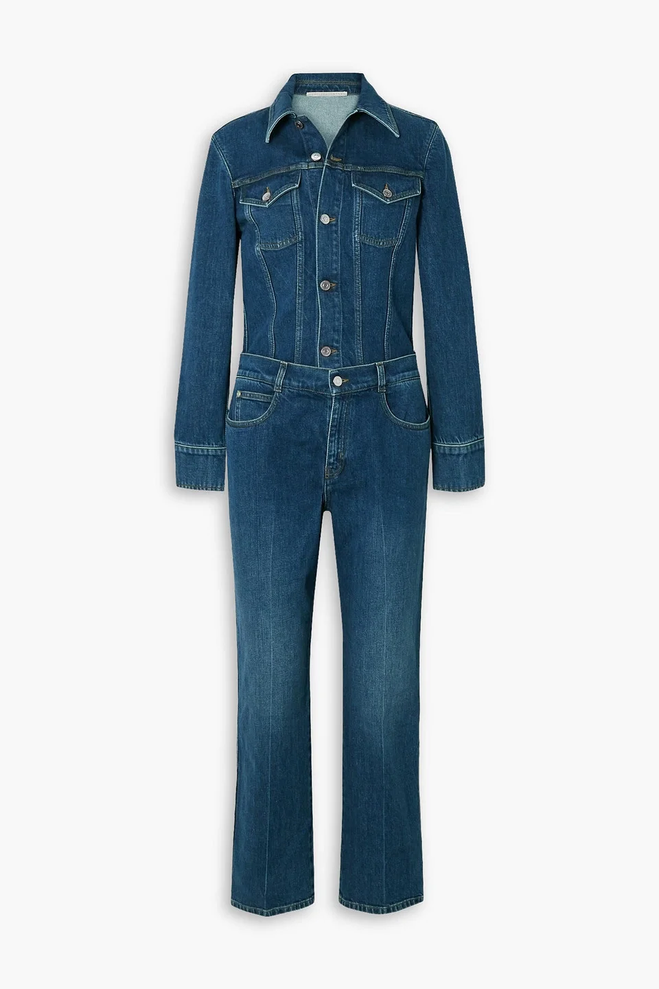 Denim jumpsuit - 1