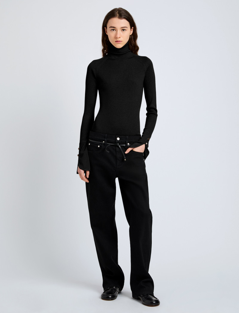 Proenza Schouler Belle Top in Silk Cashmere outlook