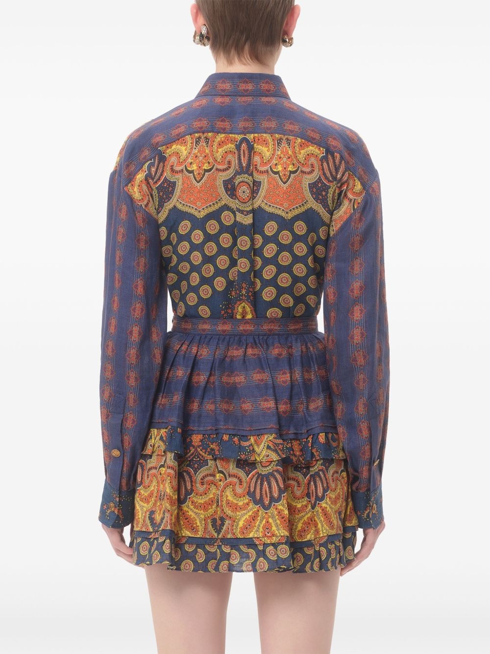 graphic-print shirt - 5