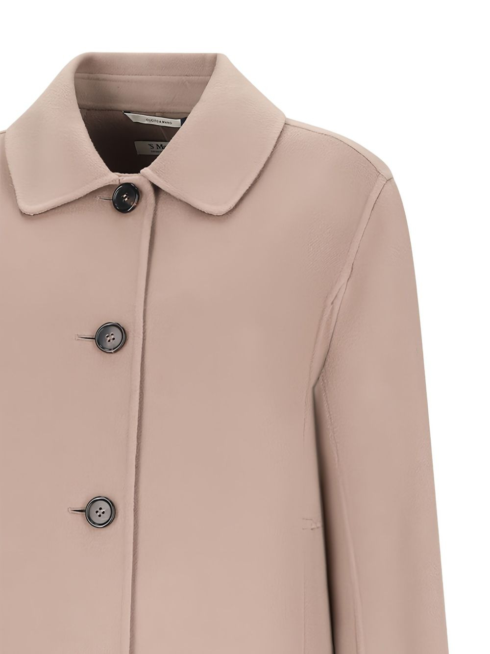 virgin-wool single-breasted coat - 4
