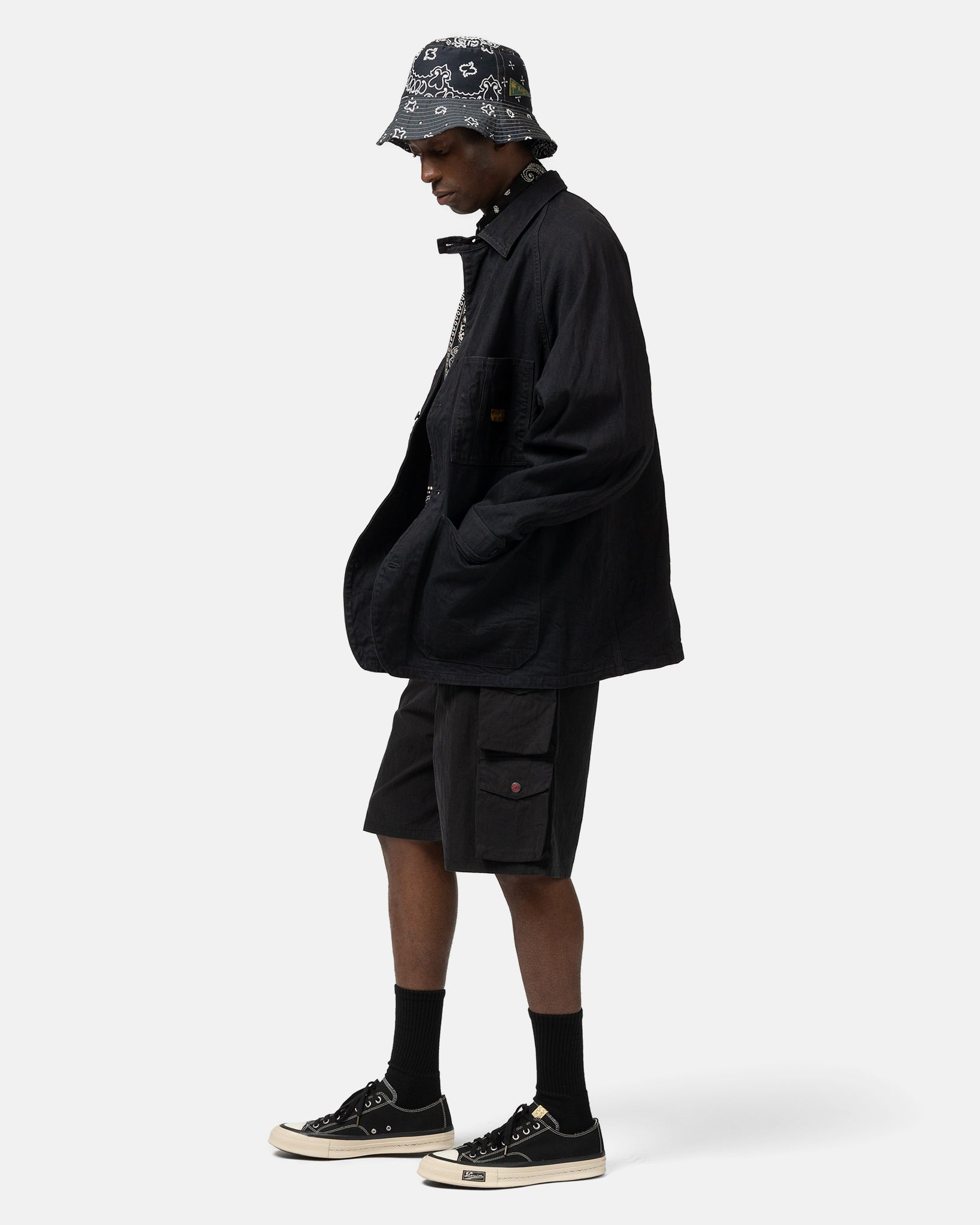 Rip Stop NAM Shorts Black - 3