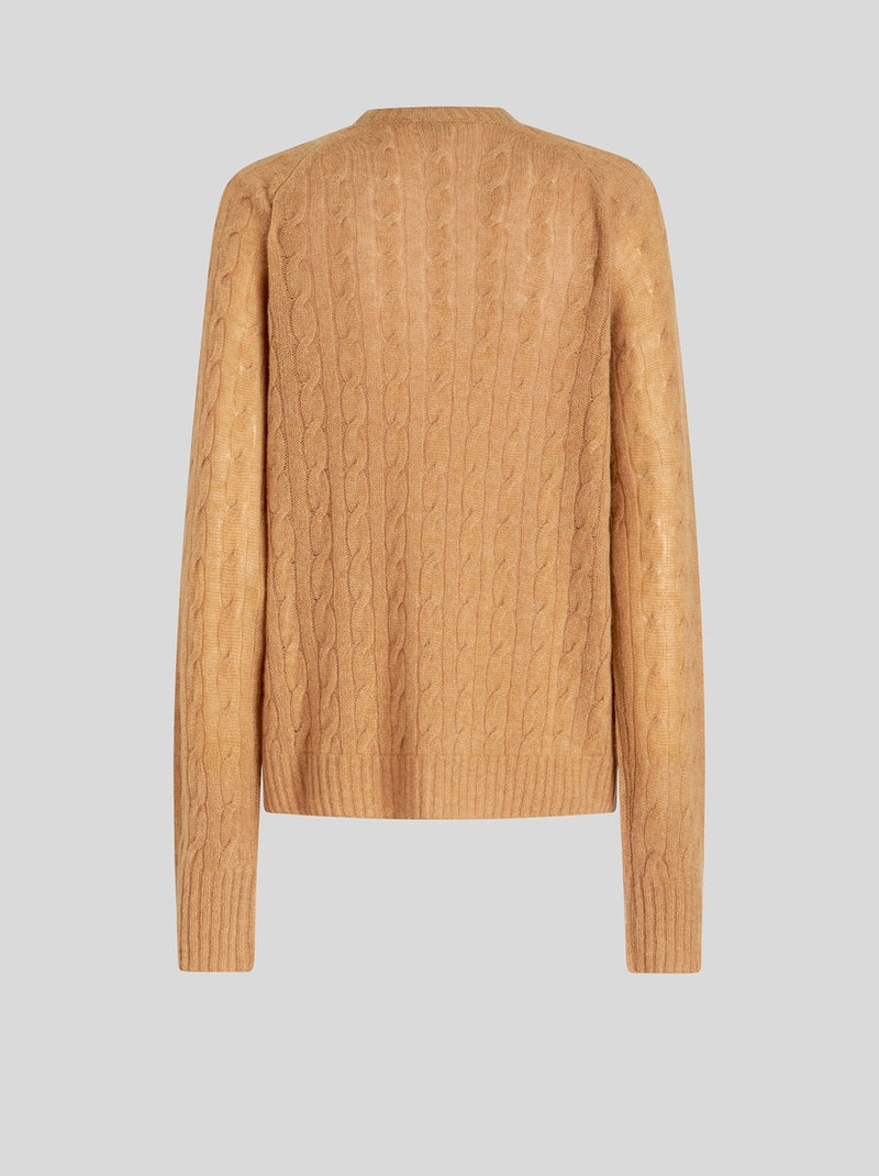 CASHMERE JUMPER WITH LOGO 5