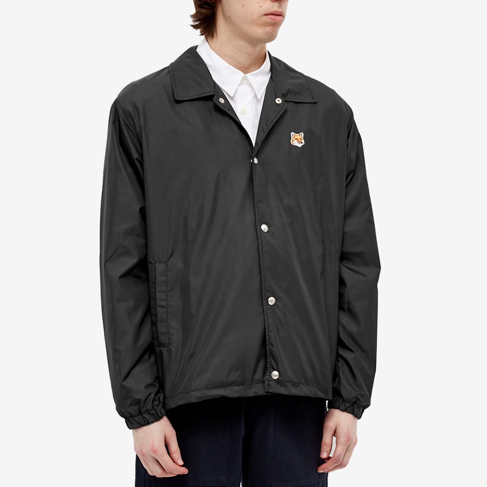 Maison Kitsuné Fox Bertil Windbreaker Coach Jacket - 4