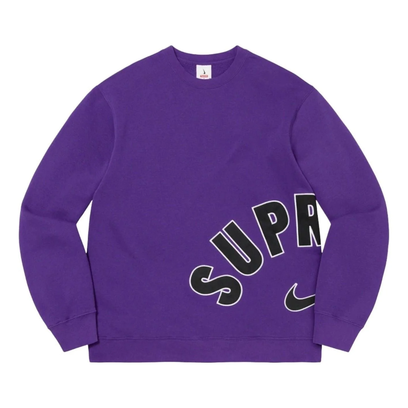 Supreme x Nike Arc Crewneck 'Purple' DM1776-506 - 1