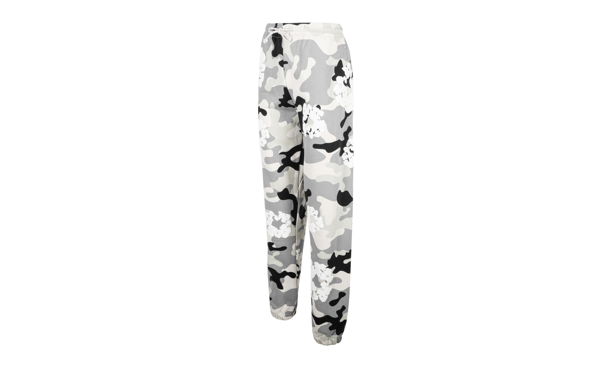 Cotton Wreath Sweatpant "White Camo" - 2