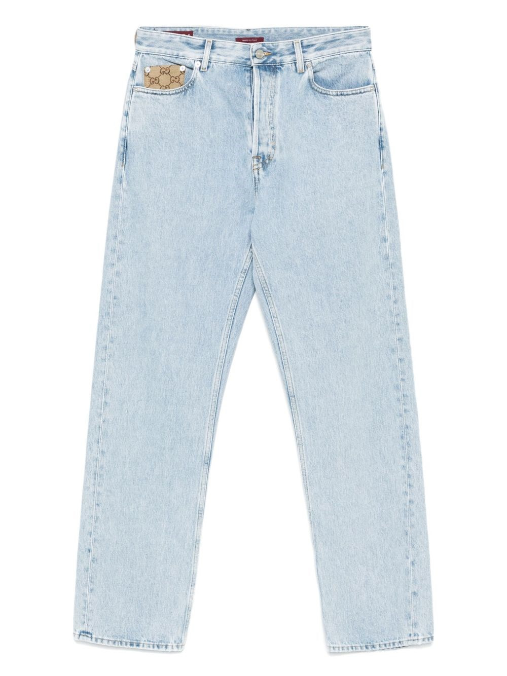 Denim cotton jeans - 1