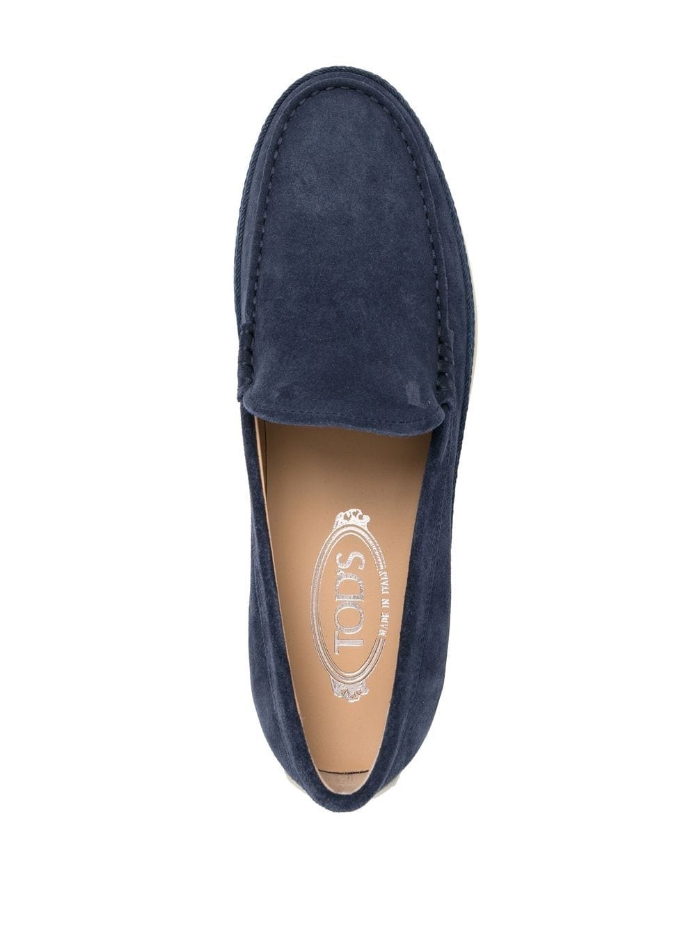 slip-on leather loafers - 4