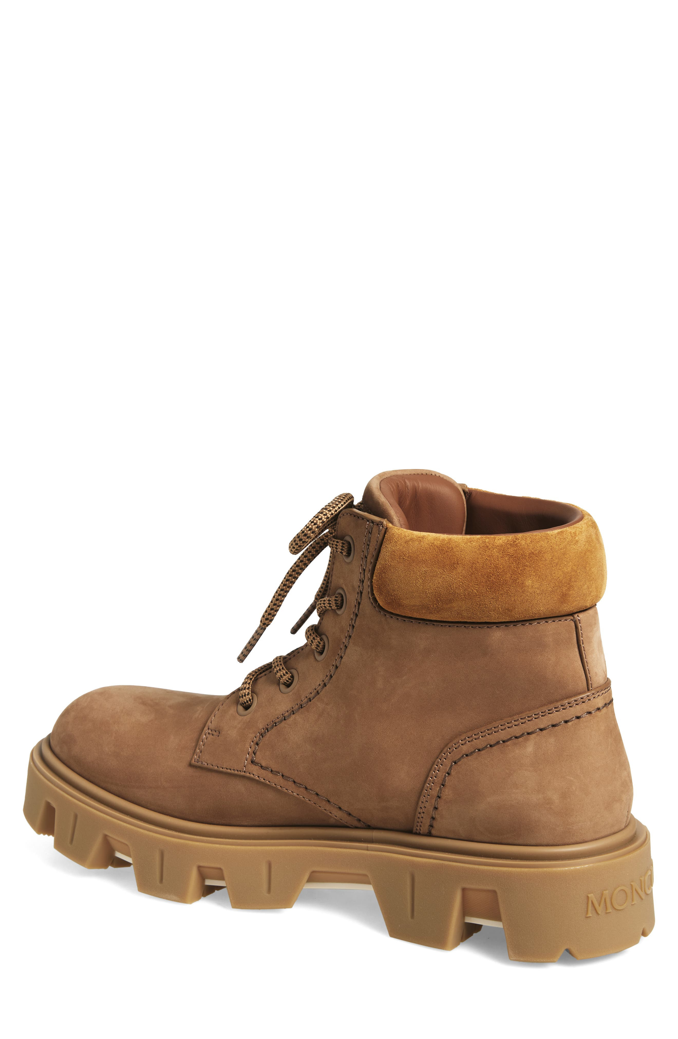 Moncler Peak City Lace-Up Boot in Warm Beige at Nordstrom - 2