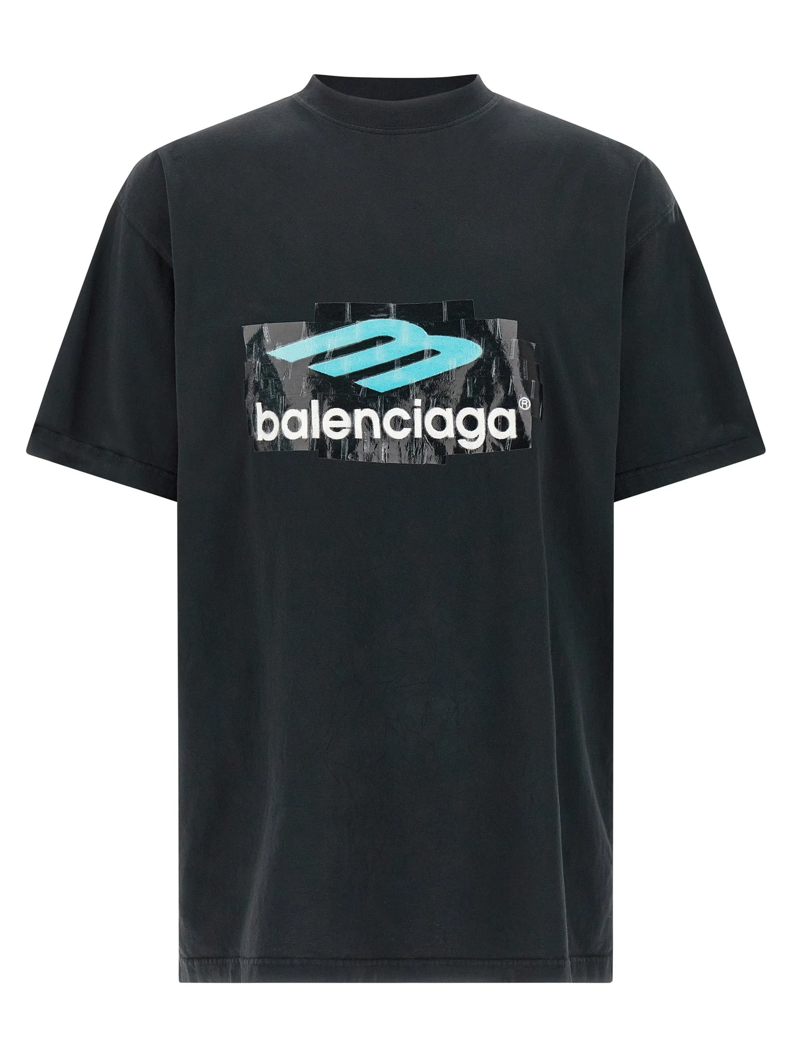 Balenciaga Men Printed T-Shirt - 1