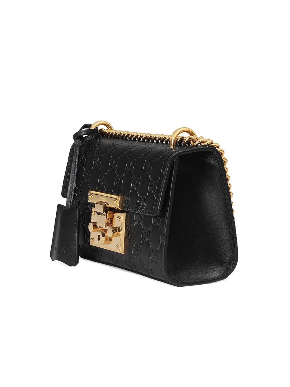 Padlock Gucci Signature shoulder bag - 4