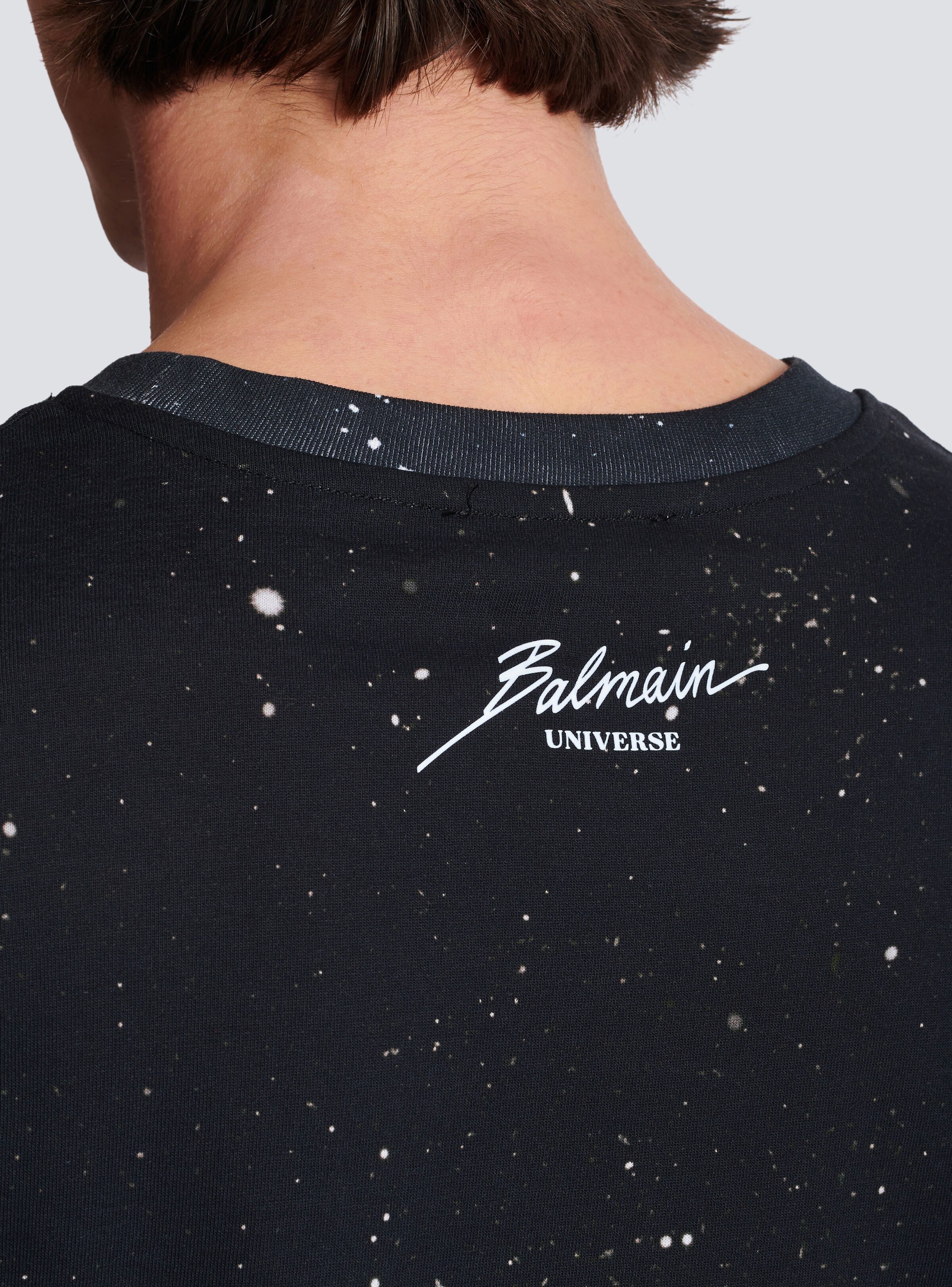 Earth & Stars print T-shirt - 8