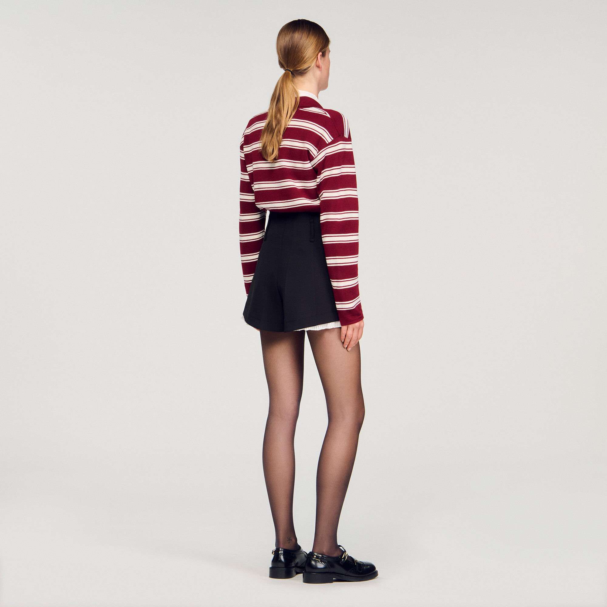 TAILORED FLOUNCED SHORTS - 5