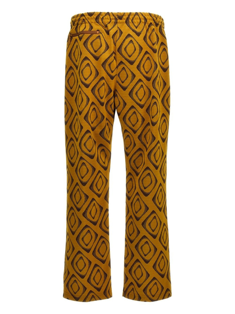 NEEDLES patterned-jacquard trousers outlook
