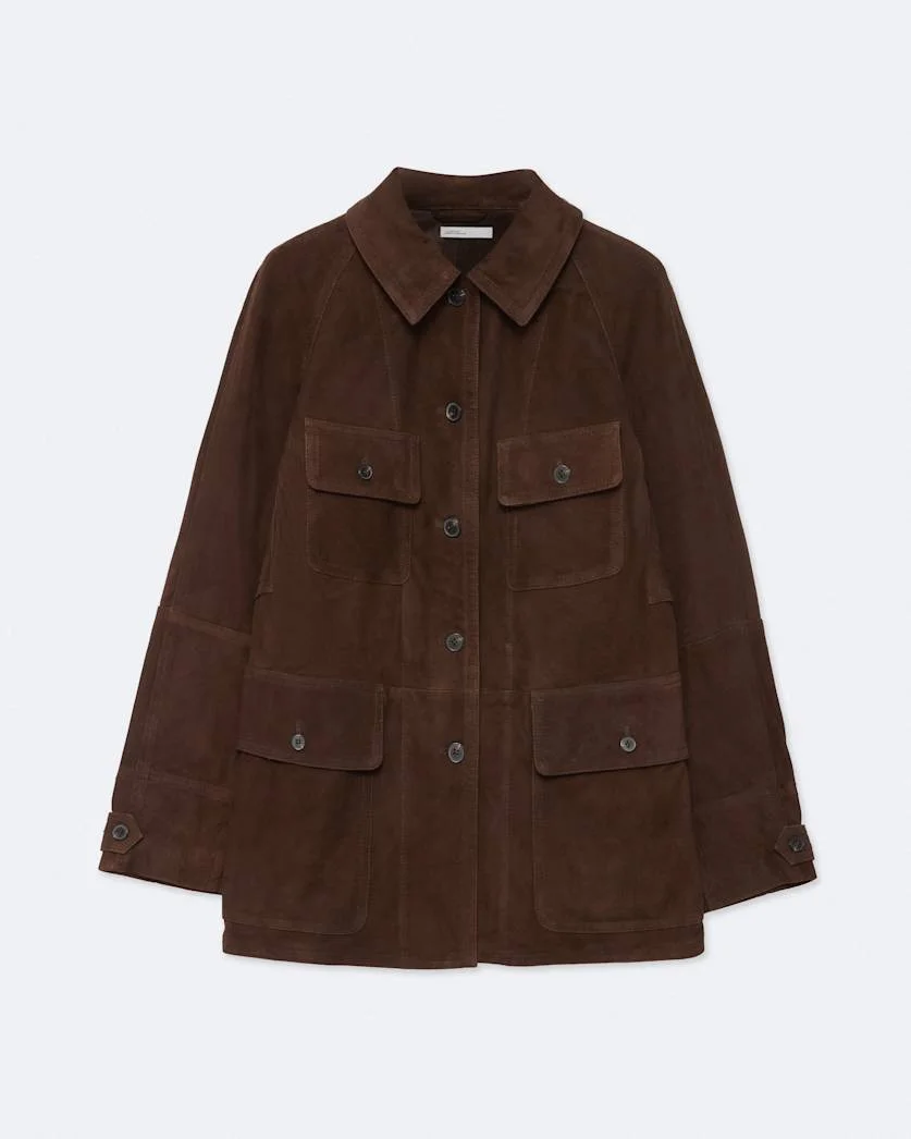 ROIYA SUEDE HUNTING JACKET - 1