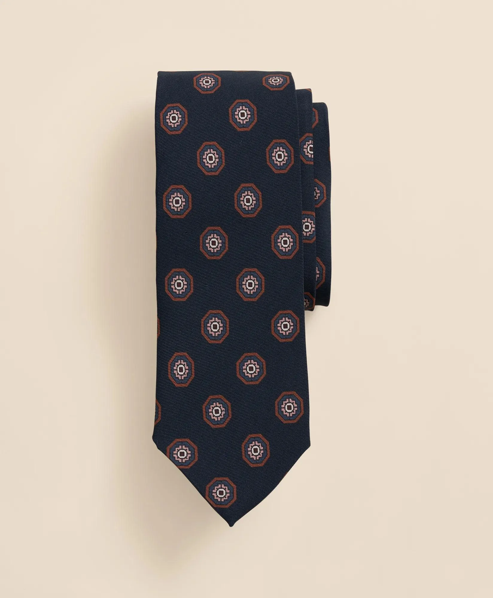 Silk Geometric Tie - 1
