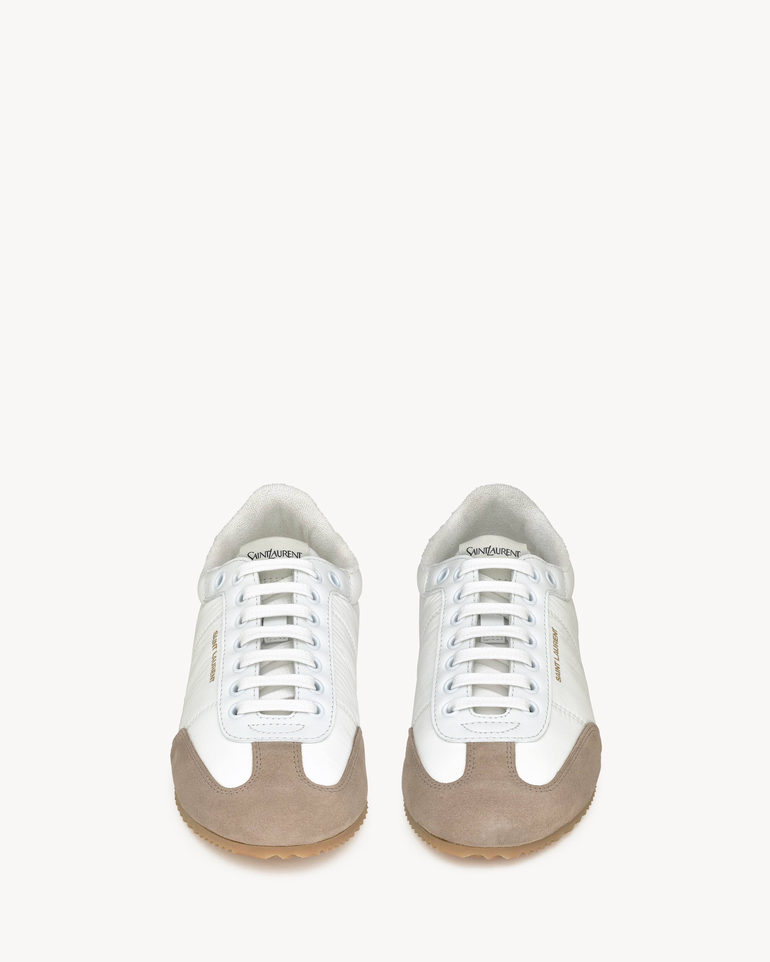 ASTON SNEAKERS IN LEATHER AND NYLON - 2