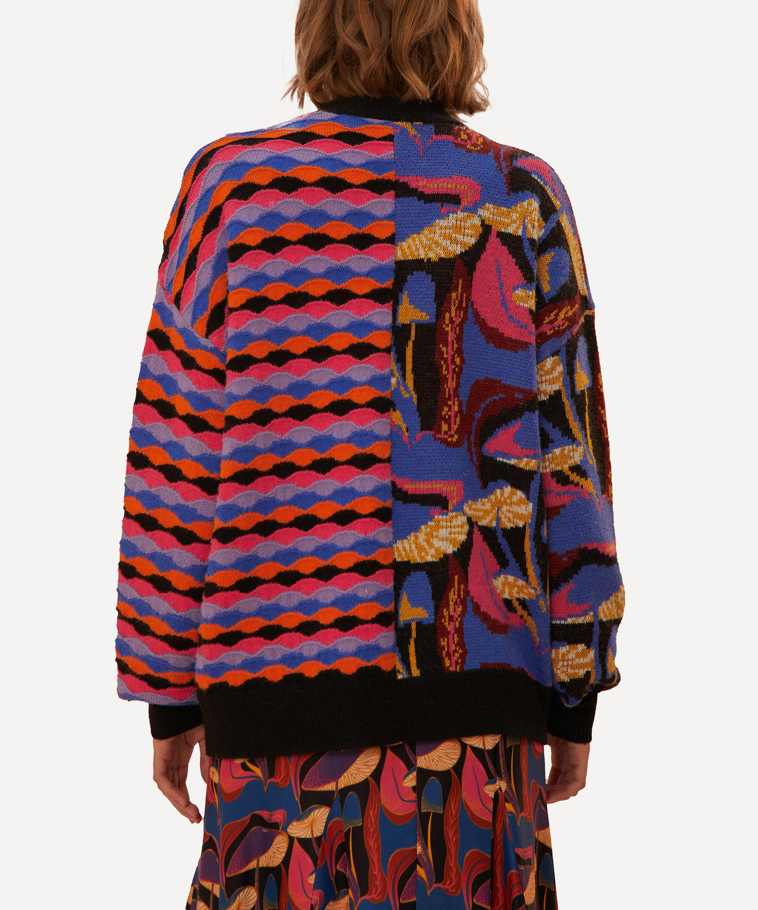 Wild Mushrooms Knit Cardigan - 3