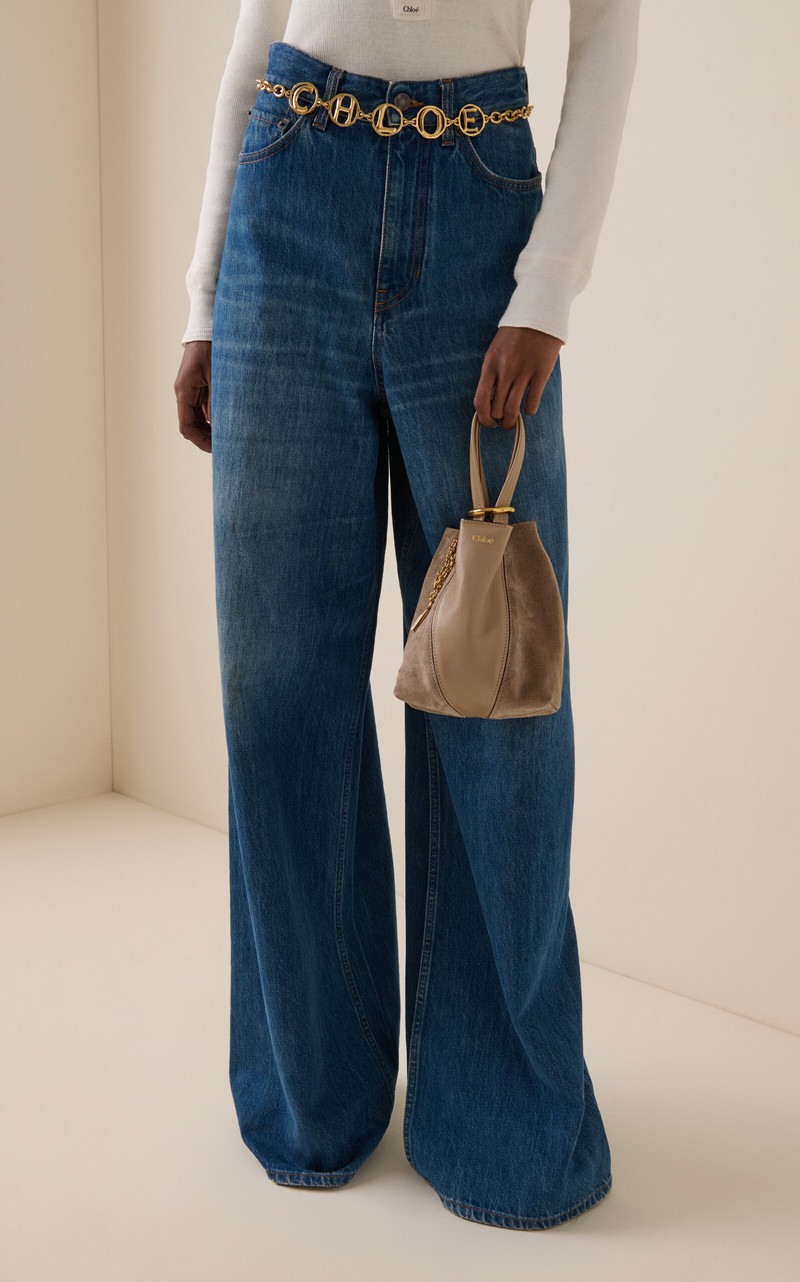 Chloé Spin Canvas Tote Bag neutral outlook