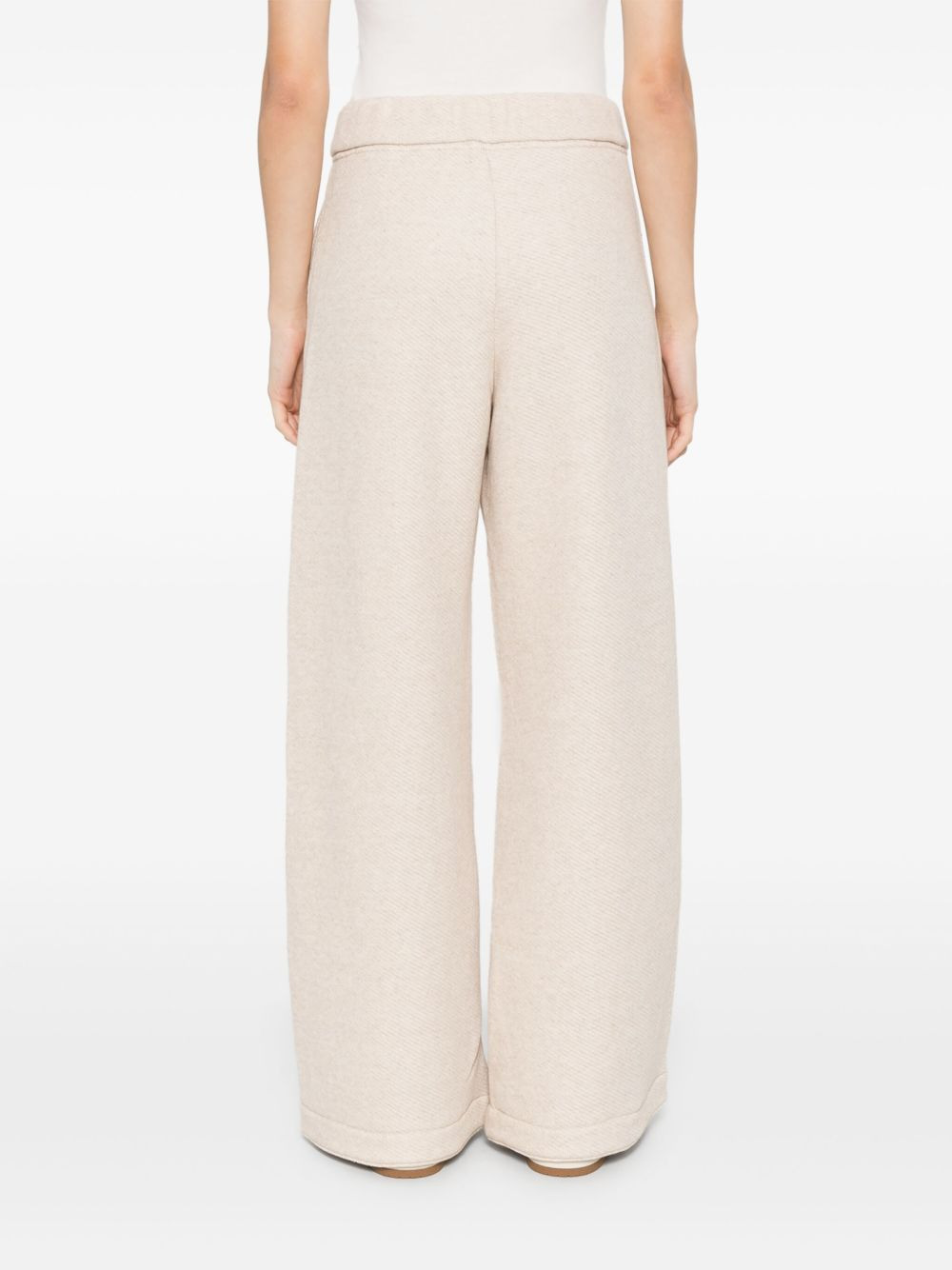 Max Mara Women Cotton Wide-Leg Trousers - 3