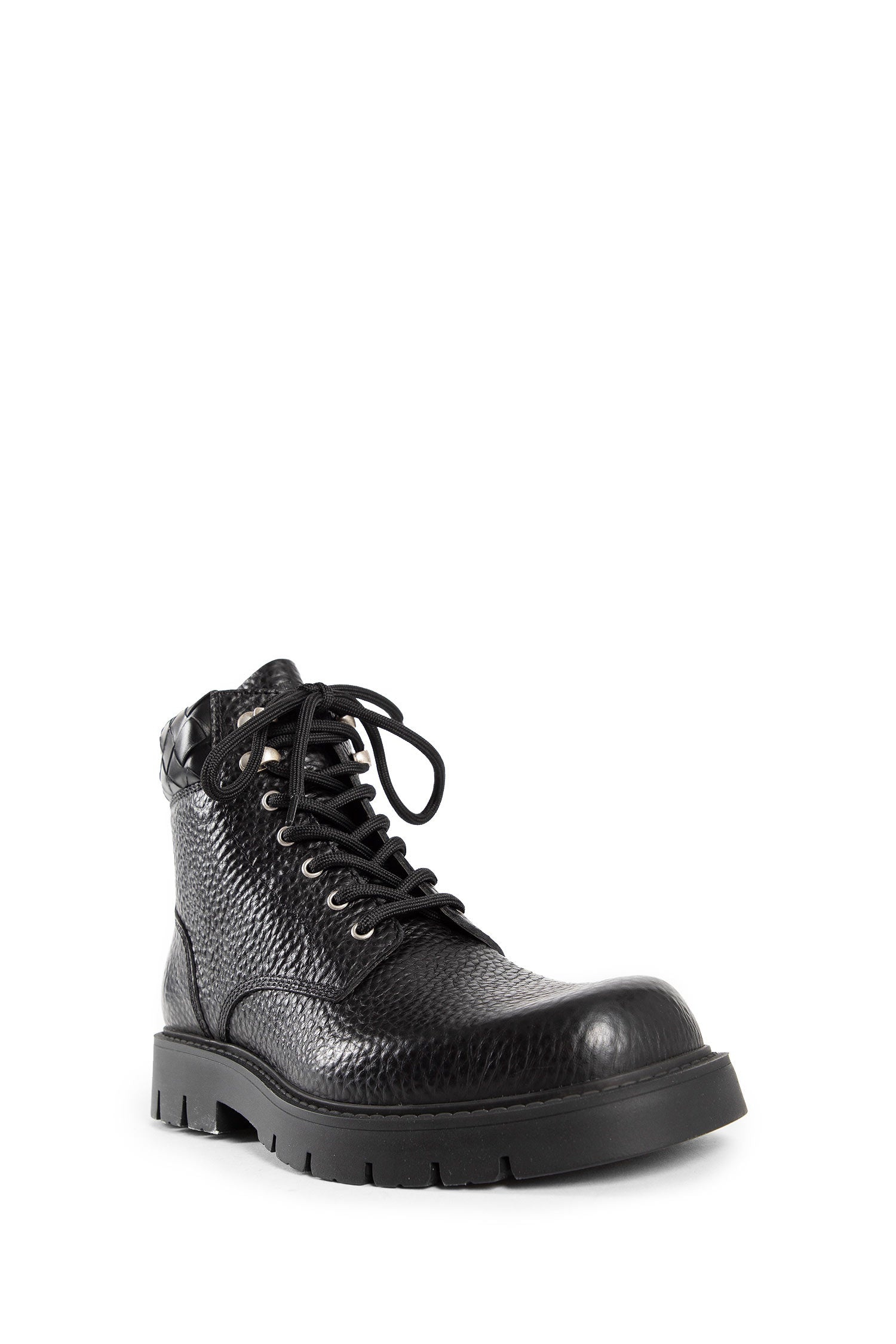 BOTTEGA VENETA MAN BLACK BOOTS - 2