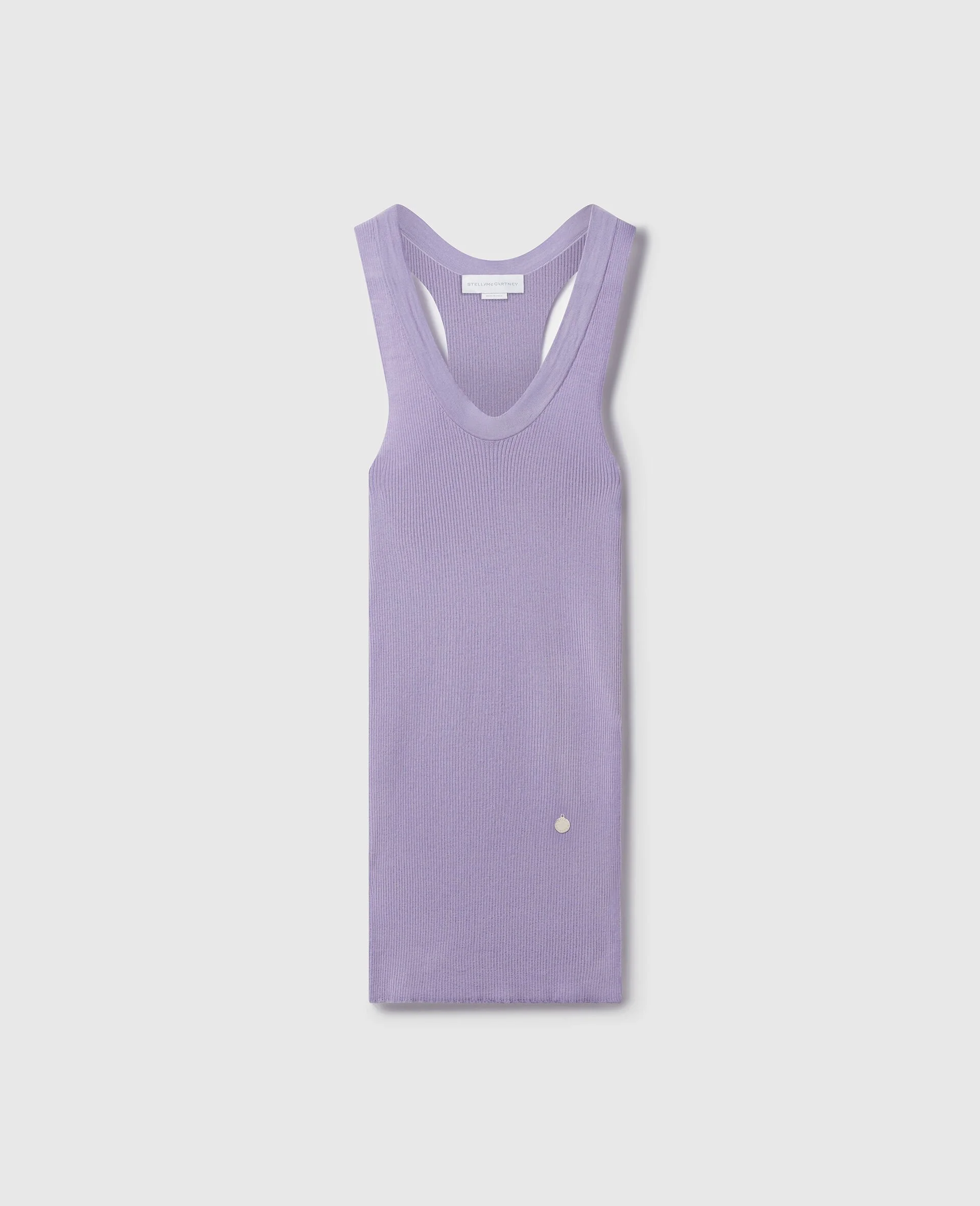 Lightweight Wool Round Neck Top - 1