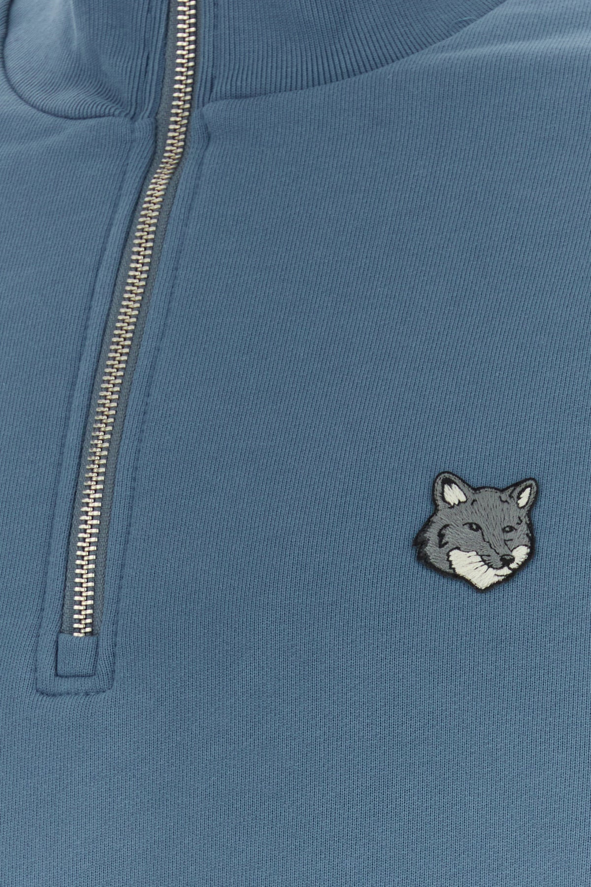 Air Force blue cotton sweatshirt - 3