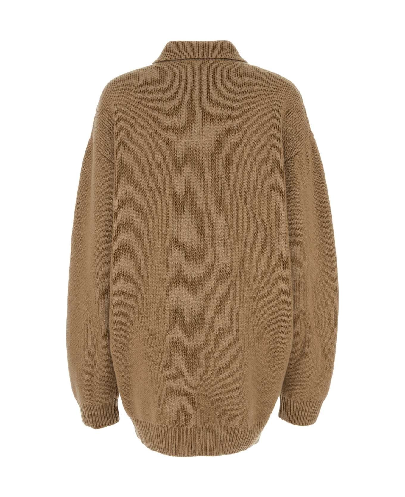 【送料&関税込】Prada Biscuit Cashmere Cardigan Prada Biscuit Cashmere Cardigan | REVERSIBLE