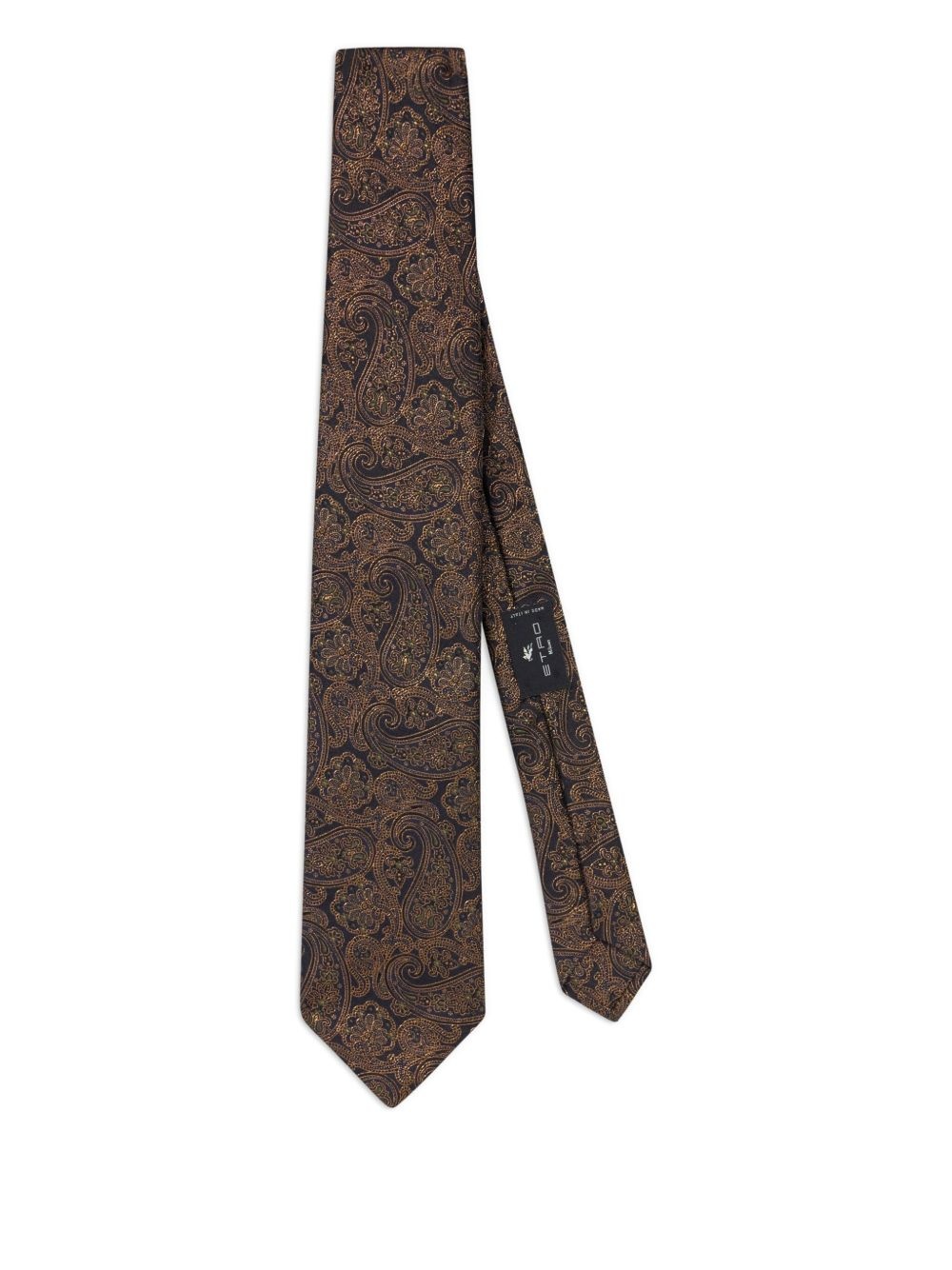 paisley-print tie - 1