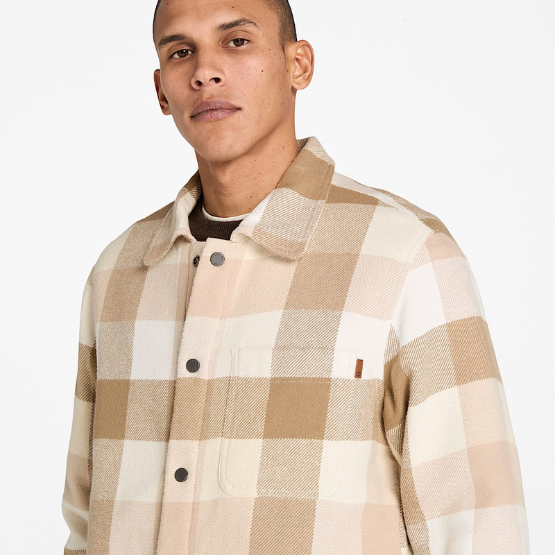 Men's High-Pile Lined Overshirt 4