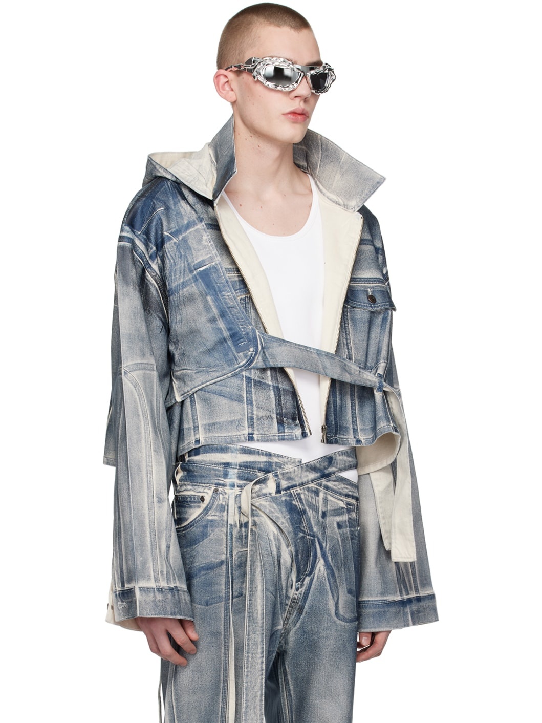 SSENSE Exclusive Blue Denim Jacket - 2