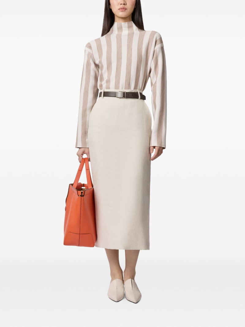 Tod's back vent pocket midi skirt outlook