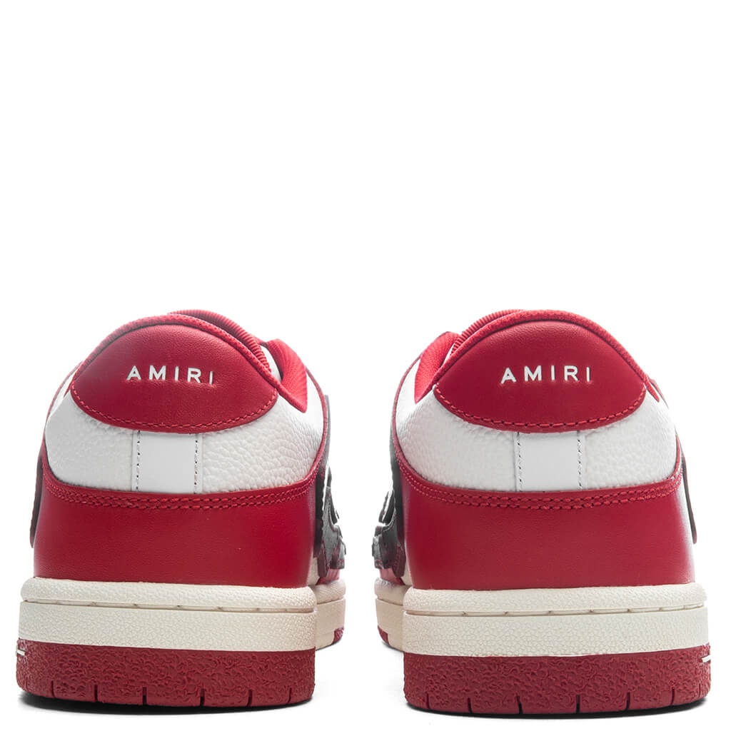 SKEL TOP LOW - RED/WHITE - 4