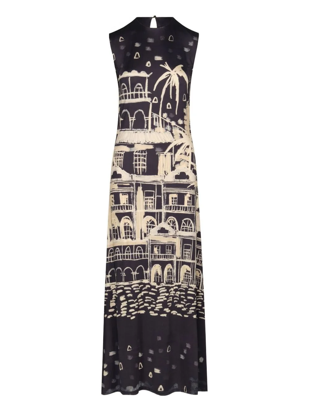 Cardinal Direction printed maxi dress - 1