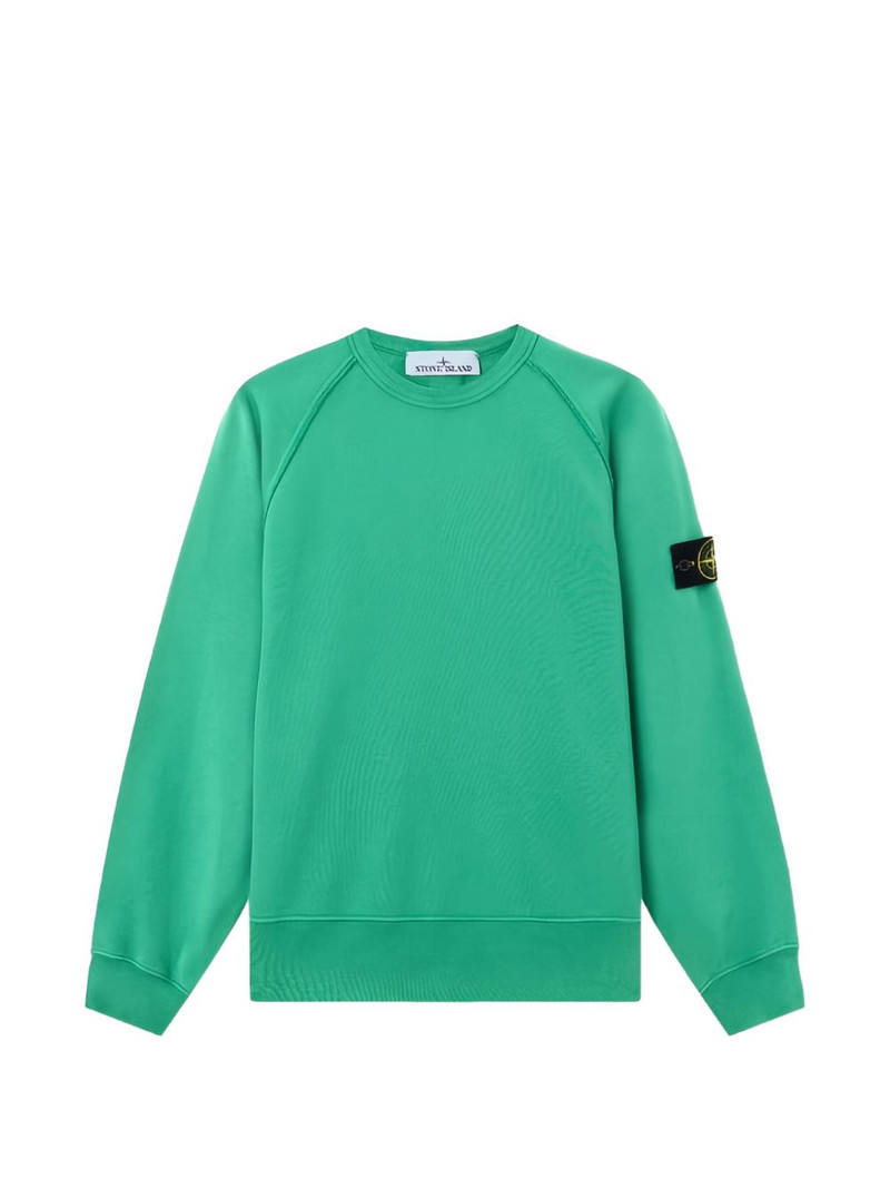 logo-patch sweatshirt 1