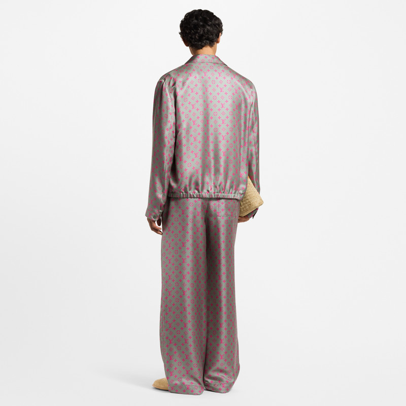 Monogram Silk Blouson 3